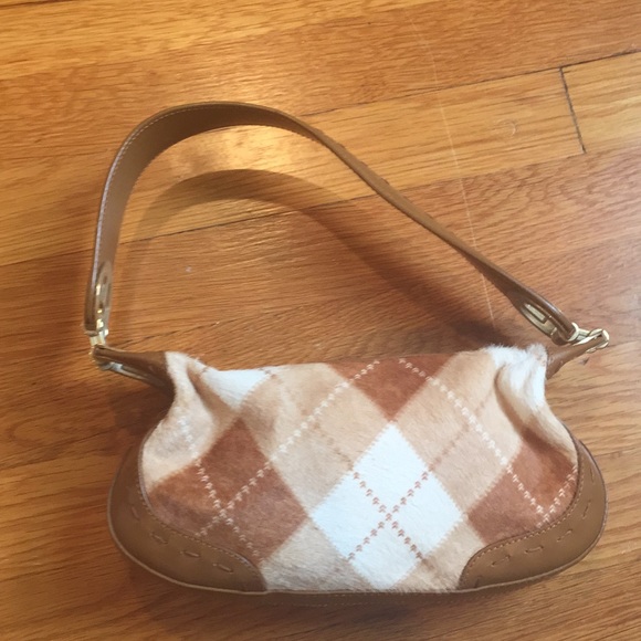 Escada Brown Leather Small Purse - Picture 2 of 5